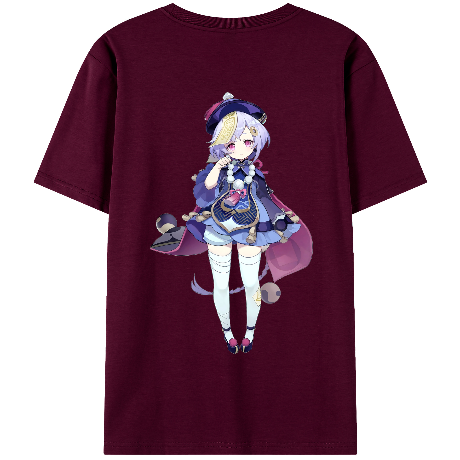げんし神 七七 なな  genshin Nana レディース半袖Tシャツ(バックプリント)